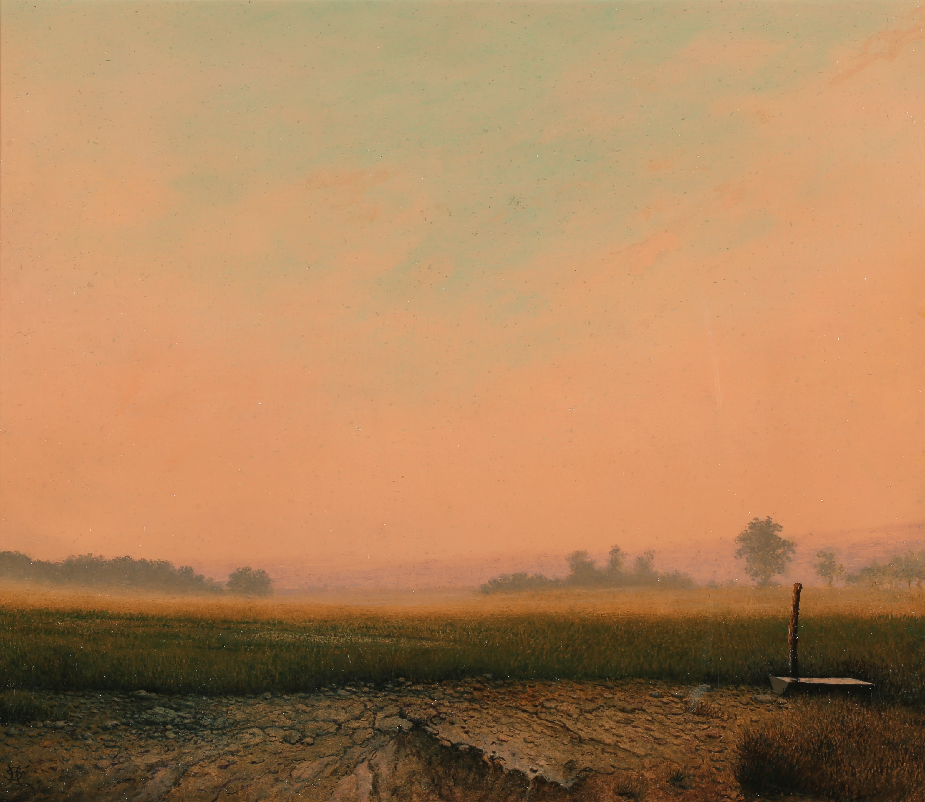 Rügen, Landschaft im Morgenrot Rügen, Landschaft im Morgenrot